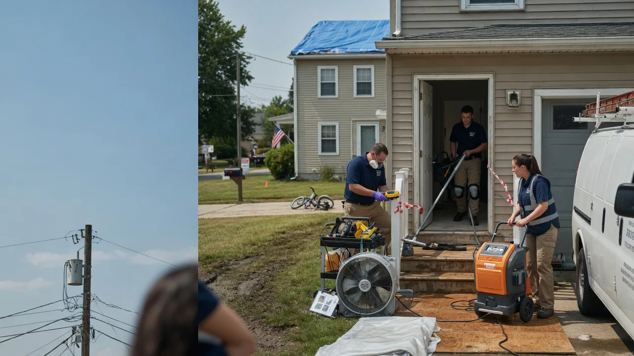 Water Damage Repair in Mifflinville, PA near me